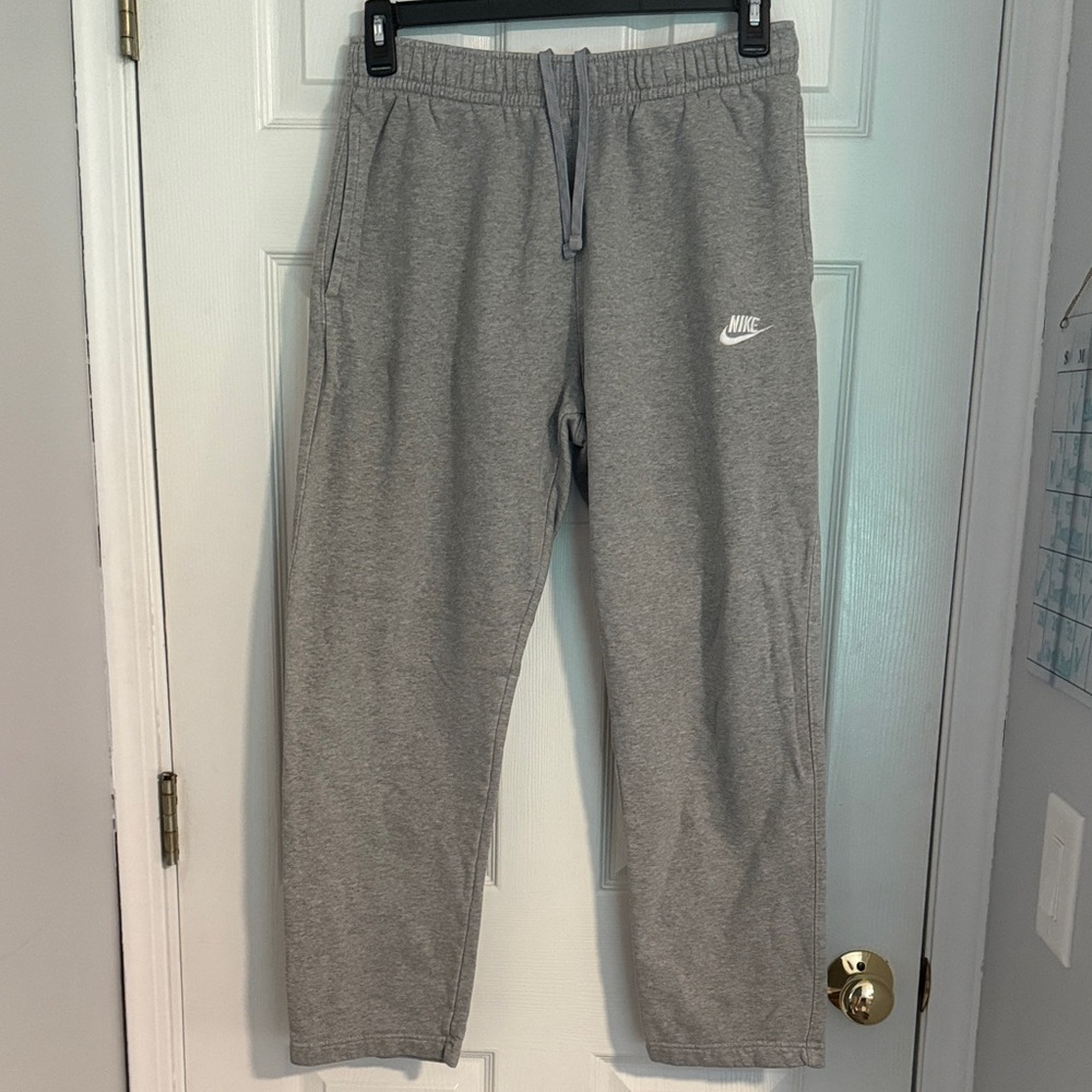 Nike Gray Sweatpants with Logo